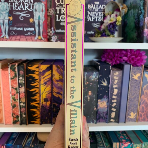 SOLD: Bookish Box Assistant to the Villain special edition book - Picture 4 of 12